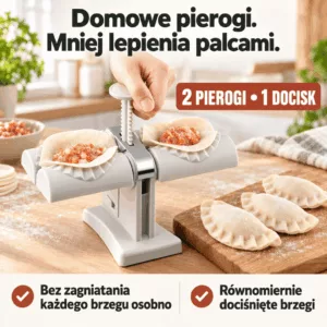 PieroDuo - podwójna maszynka do lepienia pierogów